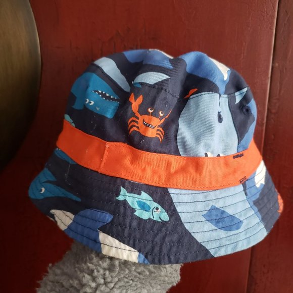 (NWOT) Carters Baby Shark Toddler Bucket Hat -SIZE 2T-4T - Picture 5 of 8